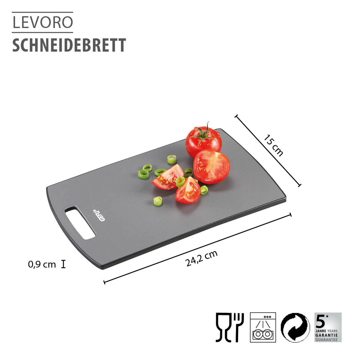 Schneidebrett LEVORO, klein