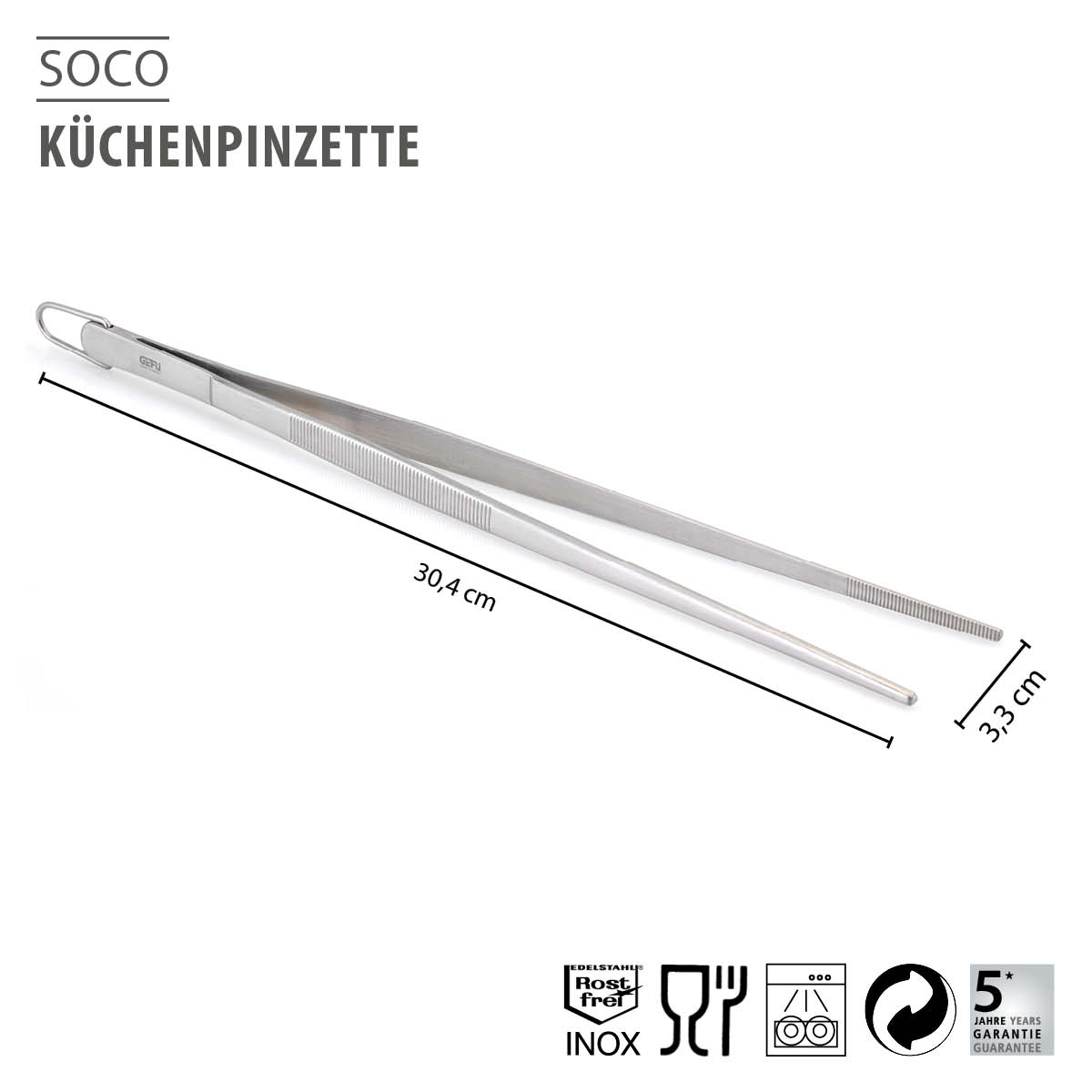 Küchenpinzette SOCO