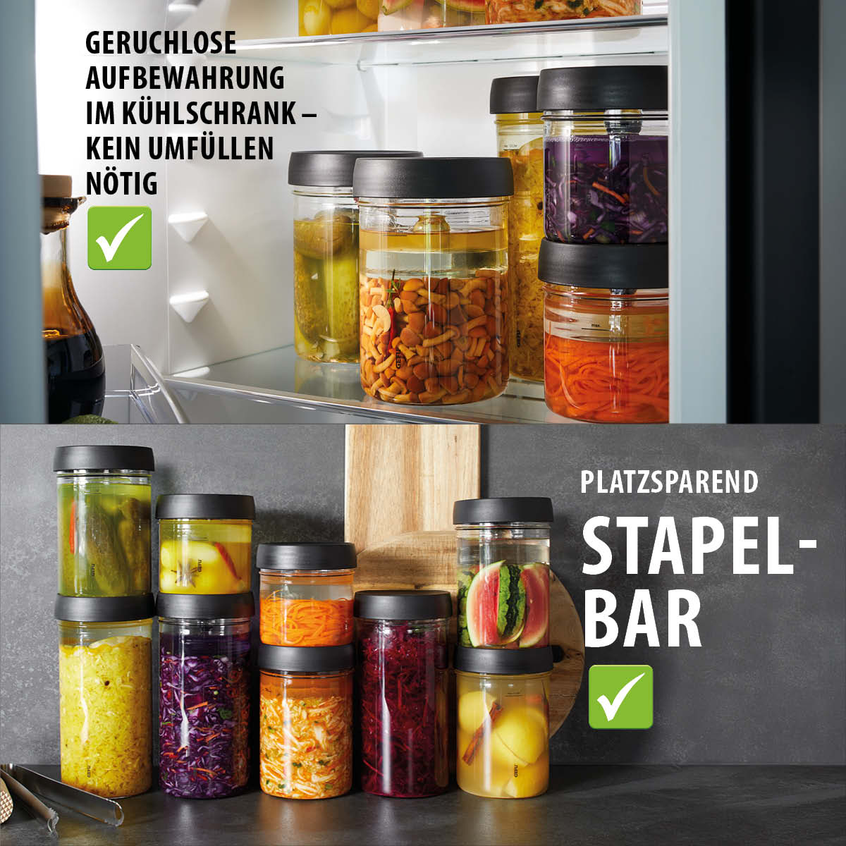 Fermentier-Set NATIVO, 4-teilig