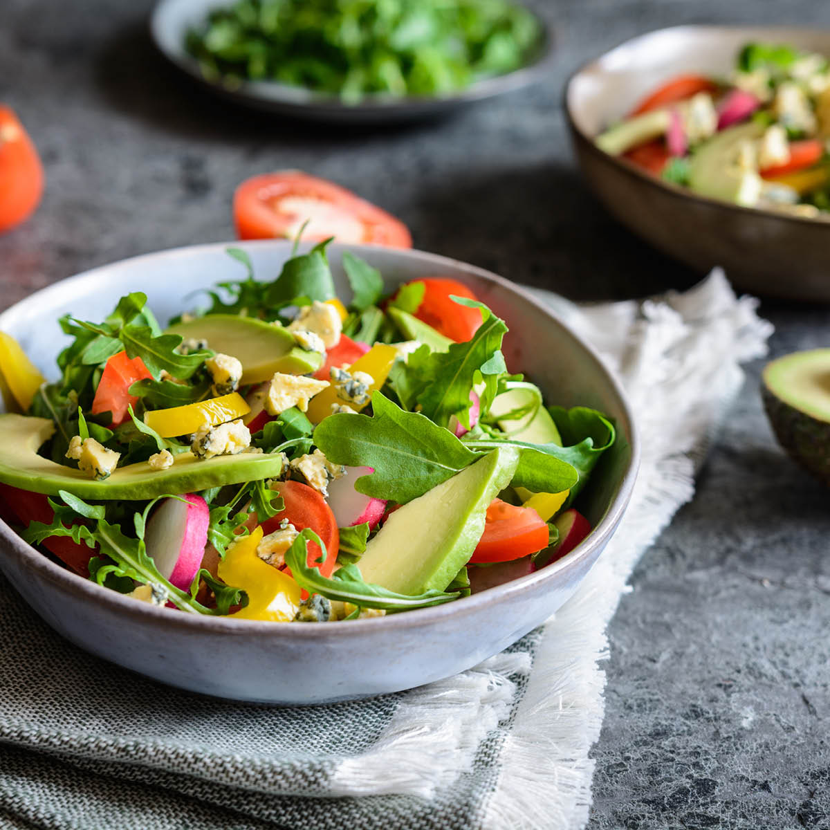 Salad spinner ROTARE + keep-fresh lid