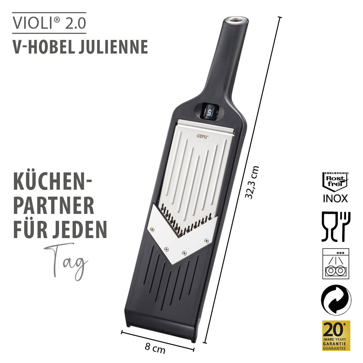 V-Hobel Julienne VIOLI® 2.0