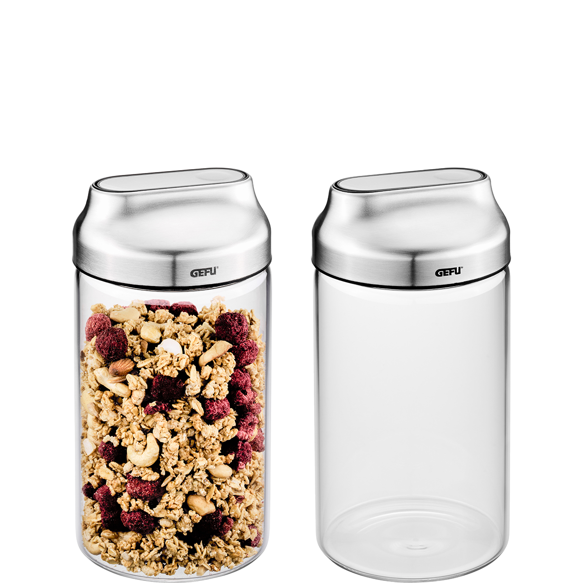 Food storage container KIPPO, 1.000 ml, 2 pcs.