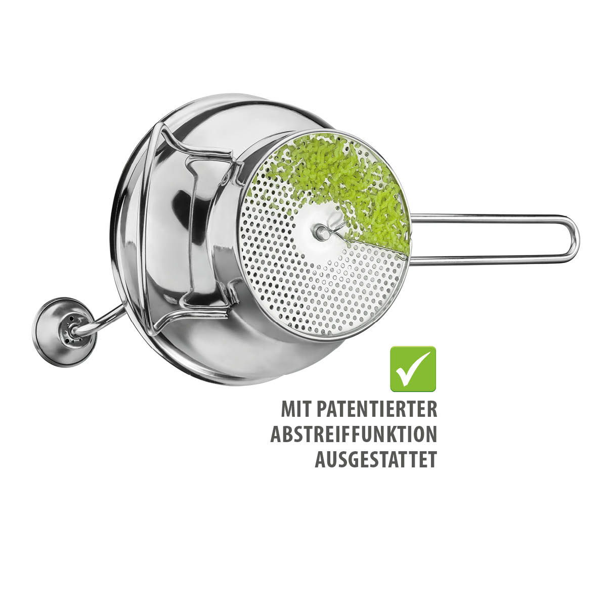 Passiergerät FLOTTE LOTTE®, inkl. 3 Lochscheiben (1 mm, 3 mm und 8 mm)